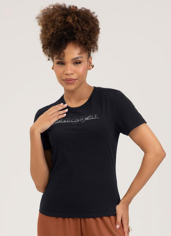 Blusa em Algodão Preto