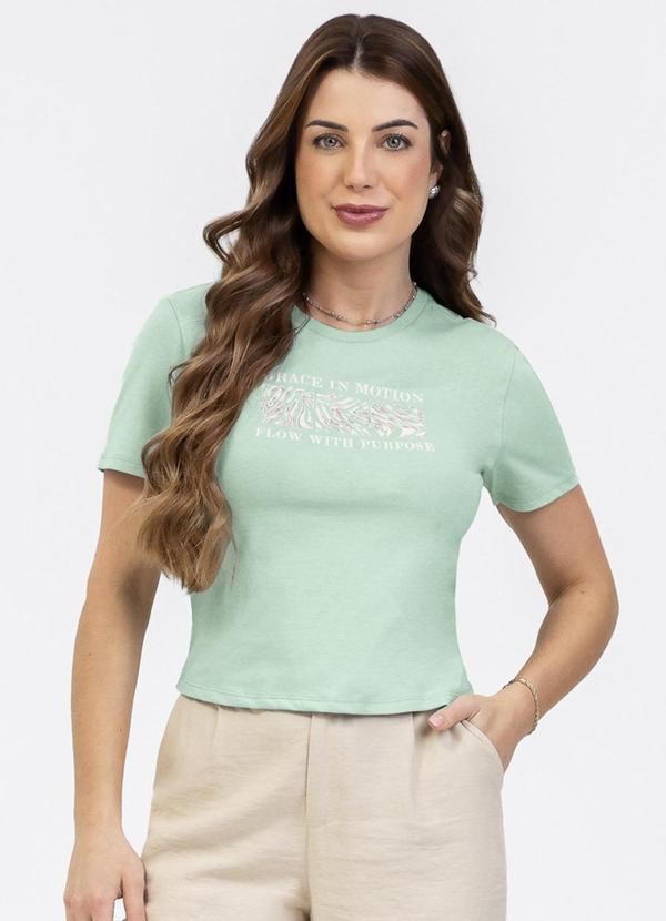 Blusa em Algodão Verde