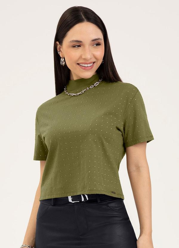 Blusa em Algodão Verde