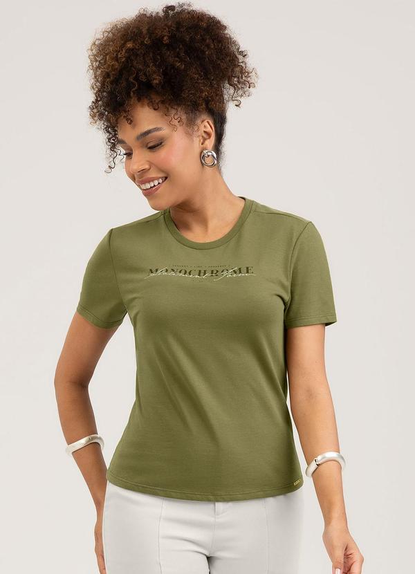 Blusa em Algodão Verde