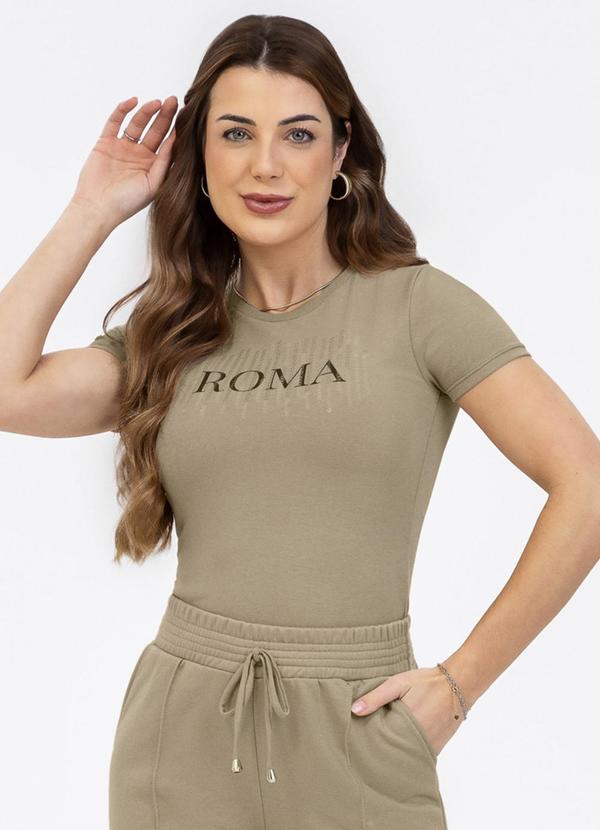 Blusa em Cotton Marrom