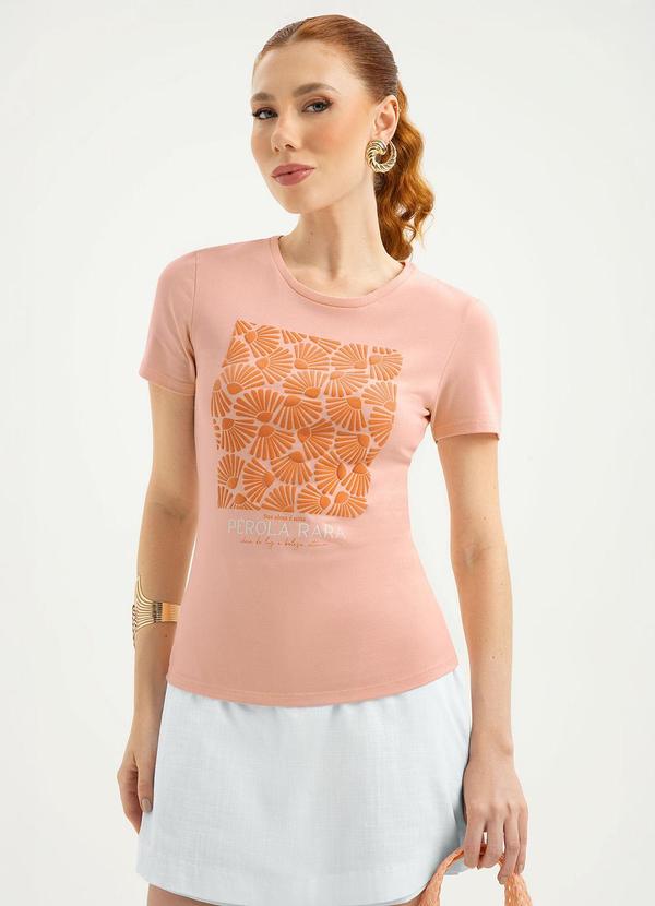 Blusa em Cotton Rosa Claro