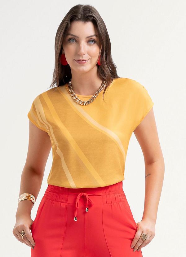 Blusa em Misturinha Laranja
