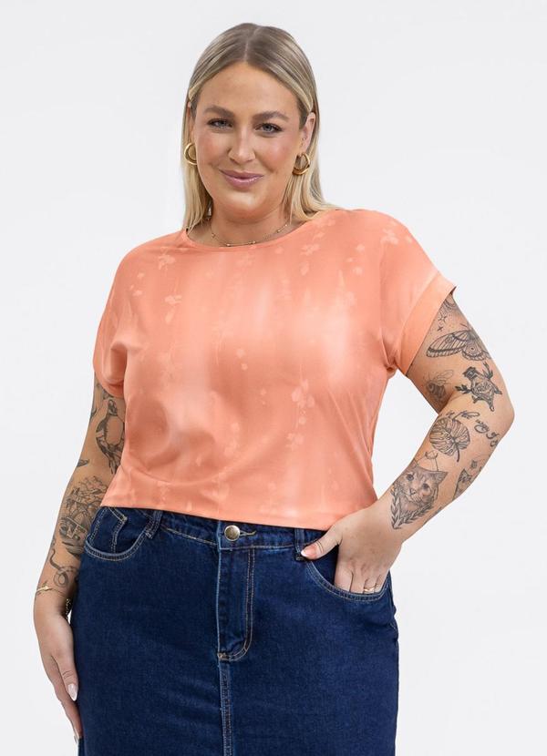 Blusa em Misturinha Laranja