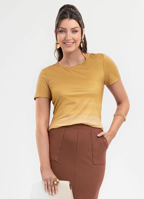 Blusa em Misturinha Marrom