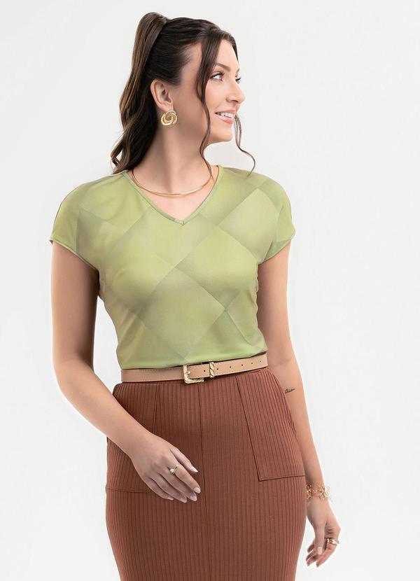Blusa em Misturinha Marrom