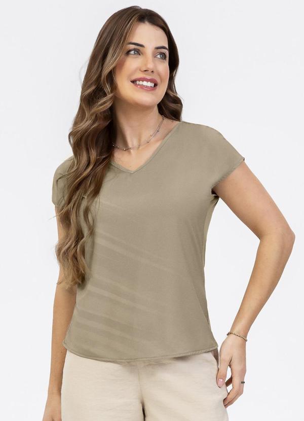 Blusa em Misturinha Marrom
