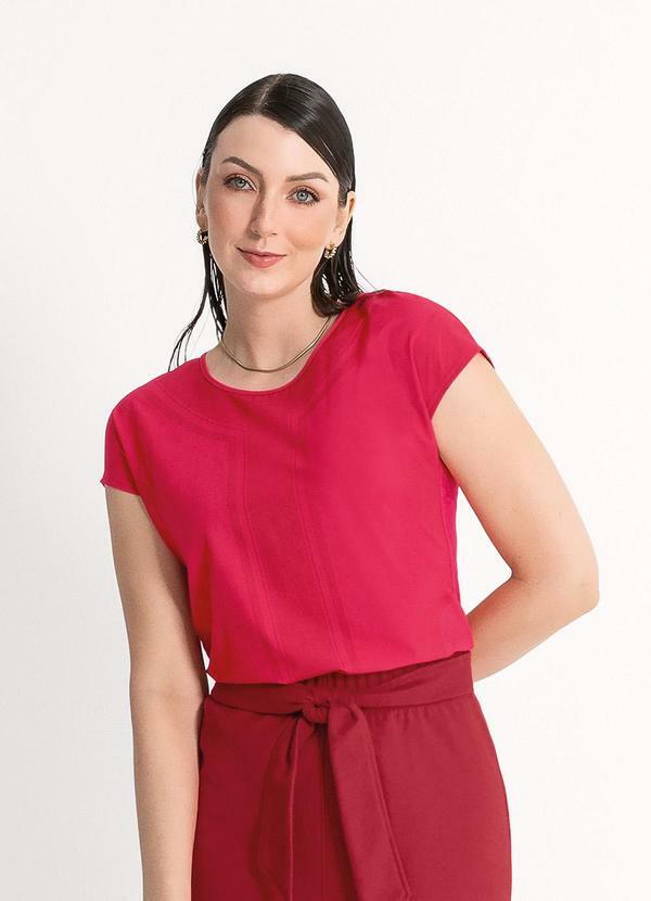 Blusa em Misturinha Pink
