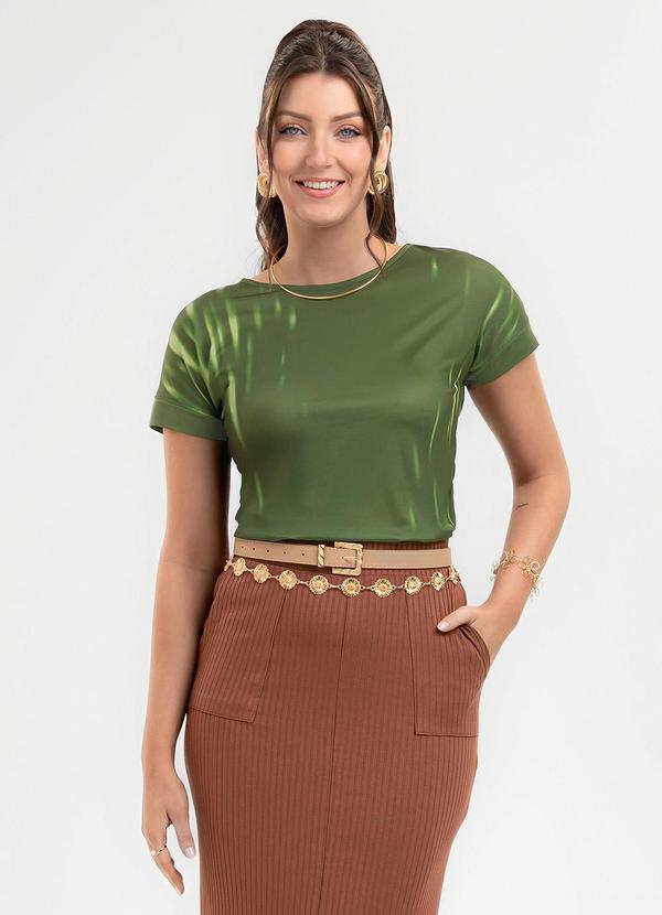 Blusa em Misturinha Verde