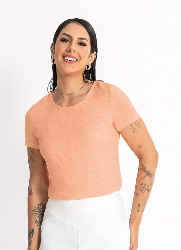 Blusa em Viscose Laranja