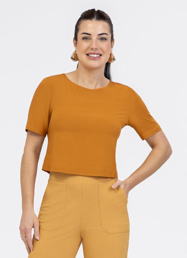 Blusa em Viscose Laranja