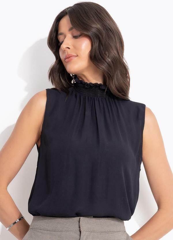 Blusa em Viscose Preto