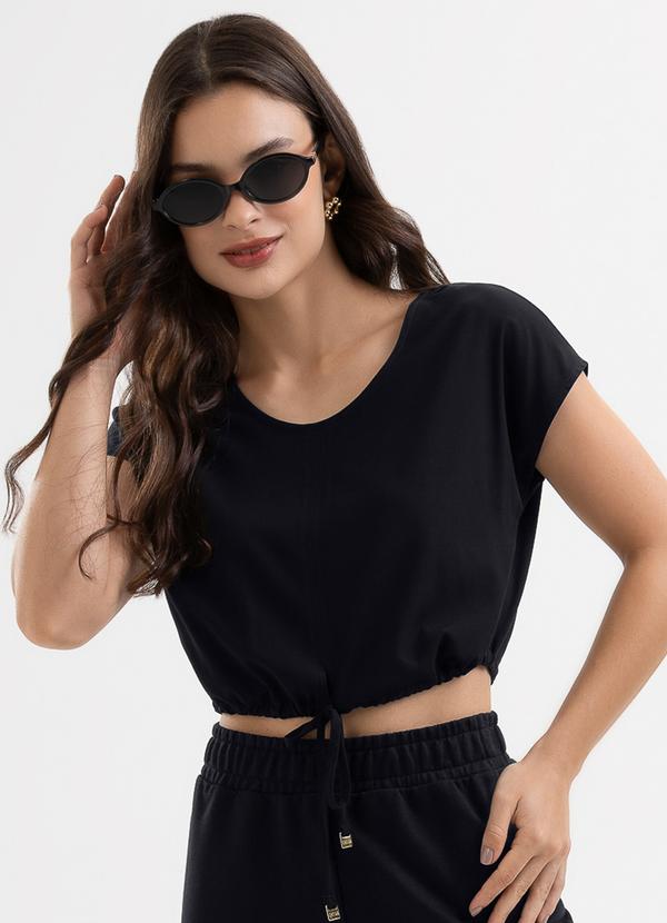 Blusa em Viscose Preto