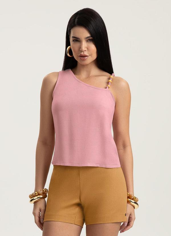 Blusa em Viscose Rosa