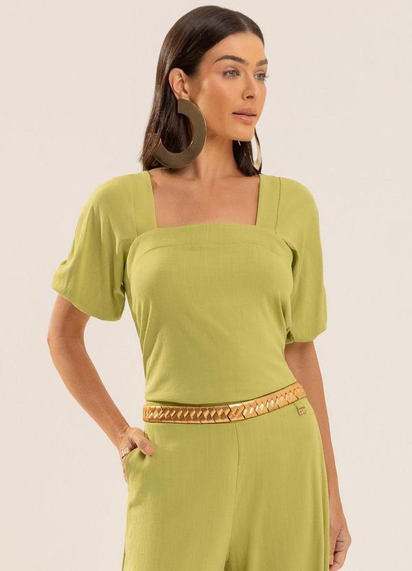 Blusa em Viscose Verde