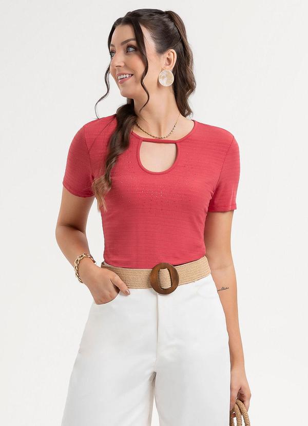 Blusa em Viscose Vermelho