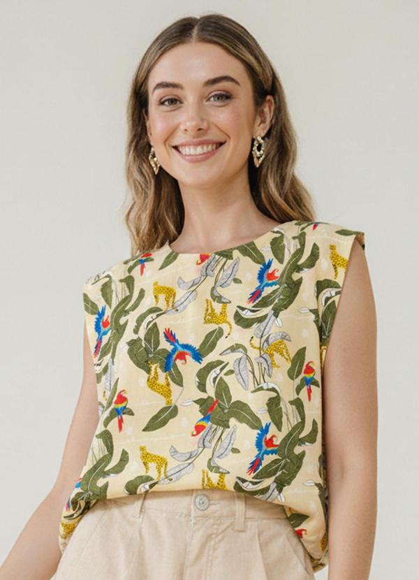 Blusa Est. Baunilha