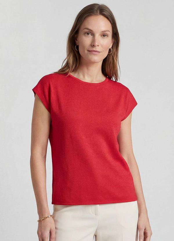 Blusa Feminina Ampla Vermelho