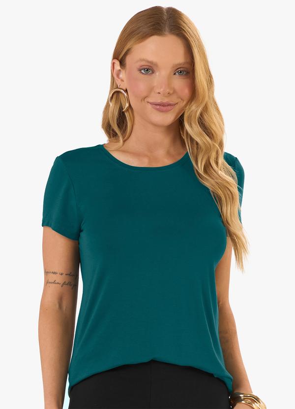 Blusa Feminina Andorra Flamê Básica Verde