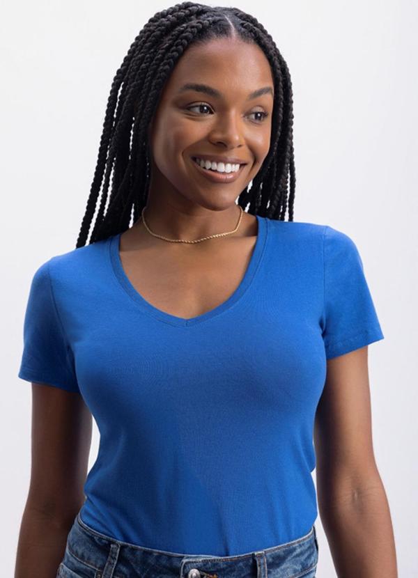 Blusa Feminina Azul