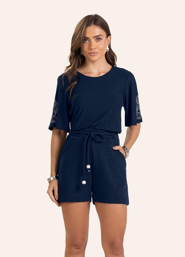 Blusa Feminina Azul