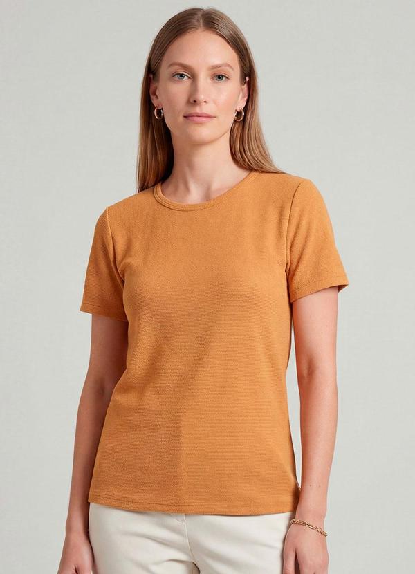 Blusa Feminina Básica Amarelo
