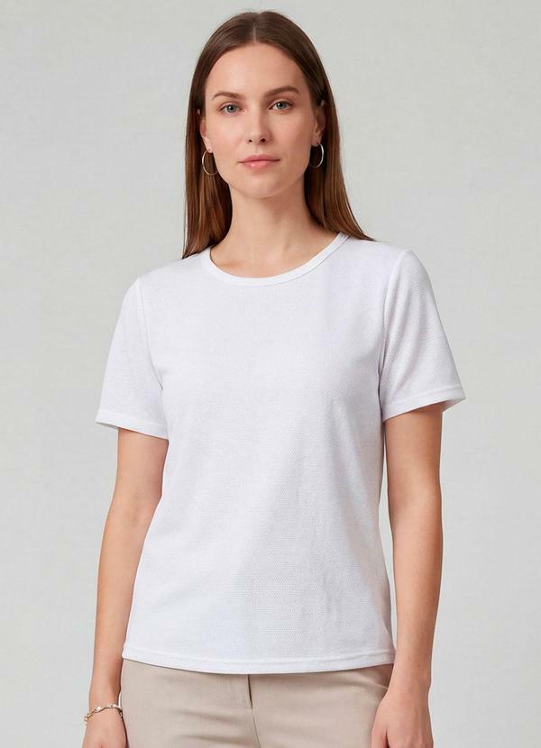 Blusa Feminina Básica Branco