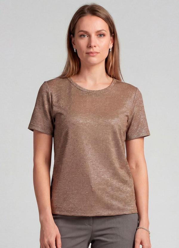 Blusa Feminina Básica Marrom