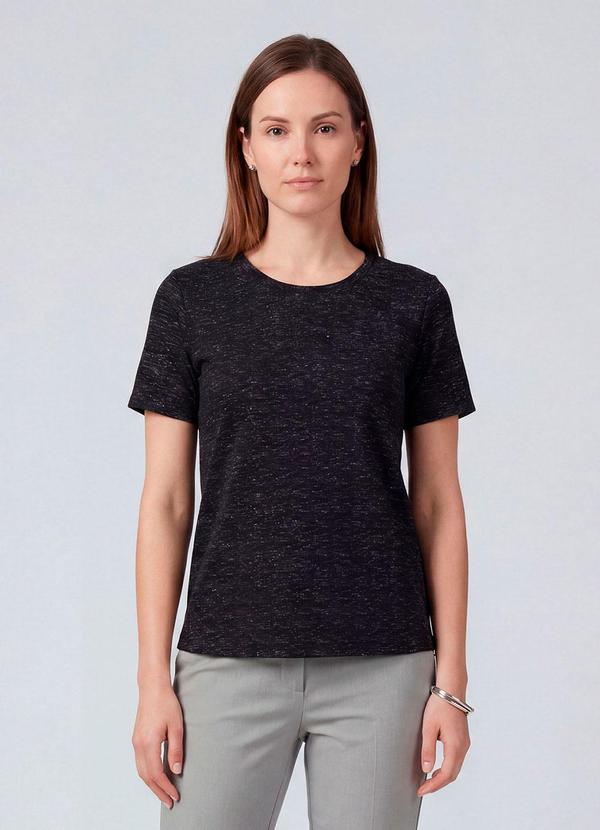 Blusa Feminina Básica Preto