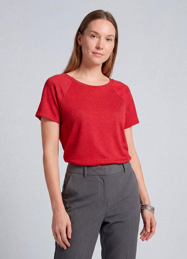 Blusa Feminina Básica Vermelho