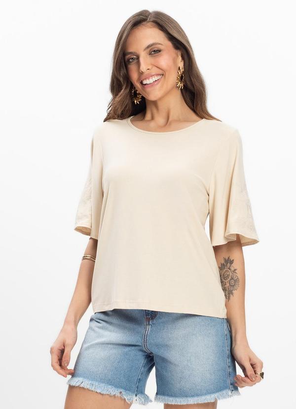 Blusa Feminina Bege