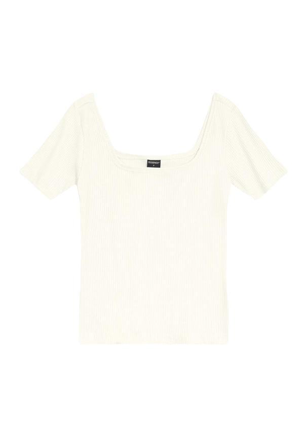 Blusa Feminina Canelada Bege