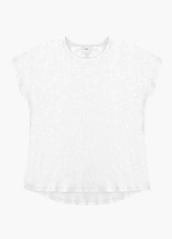 Blusa Feminina Canelada Branco