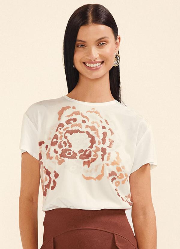 Blusa Feminina com Sublimação Bege