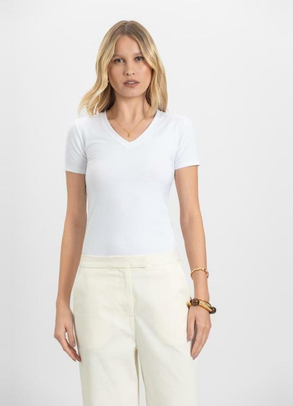 Blusa Feminina em Cotton Branco