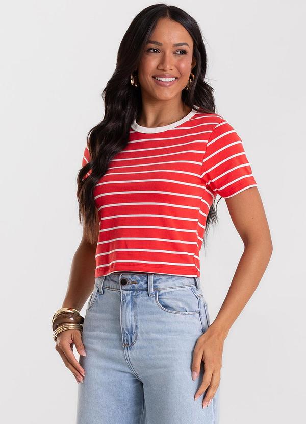 Blusa Feminina em Cotton Leve Vermelho