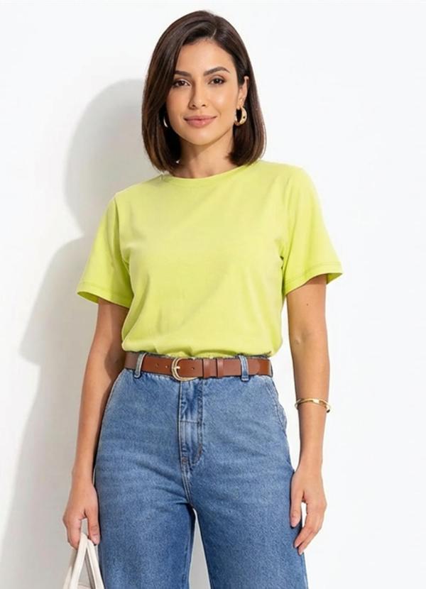 Blusa Lima em Malha de Algodão