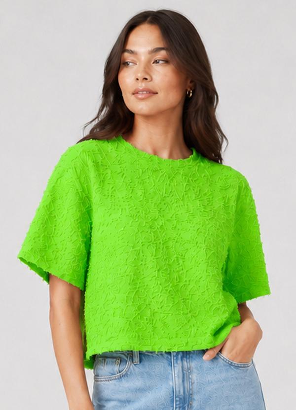 Blusa Feminina em Malha Cocai Verde