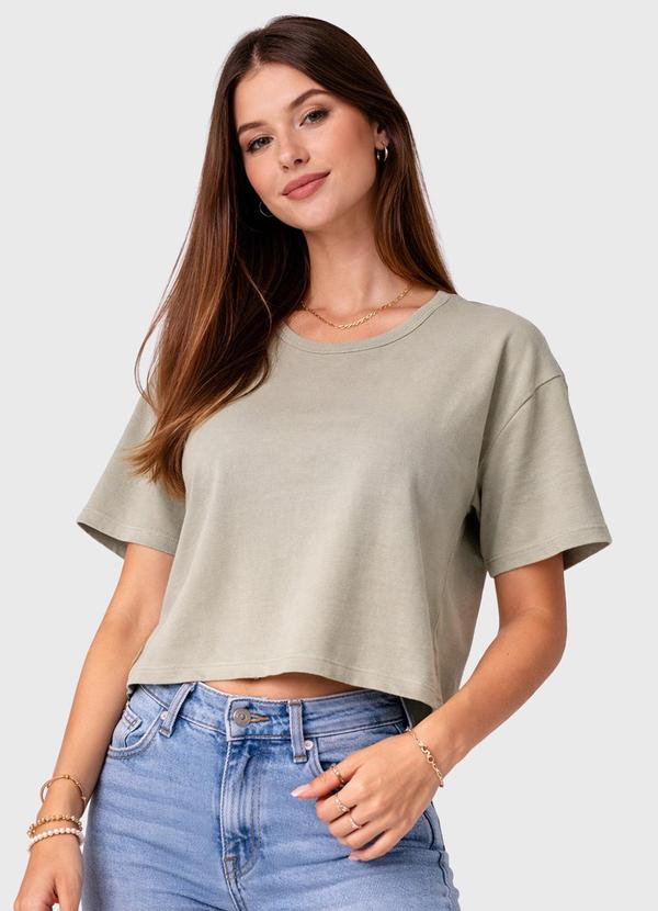 Blusa Feminina em Malha Poliéster Verde