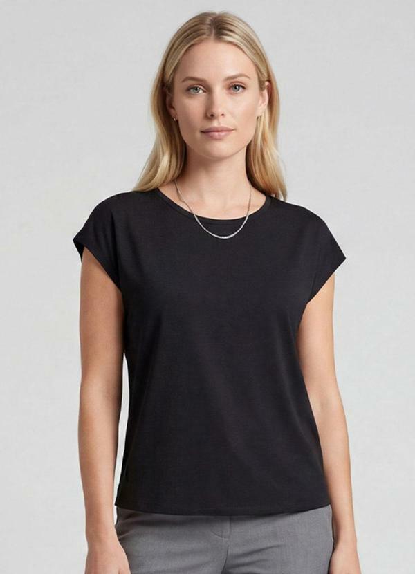Blusa Feminina em Malha Preto