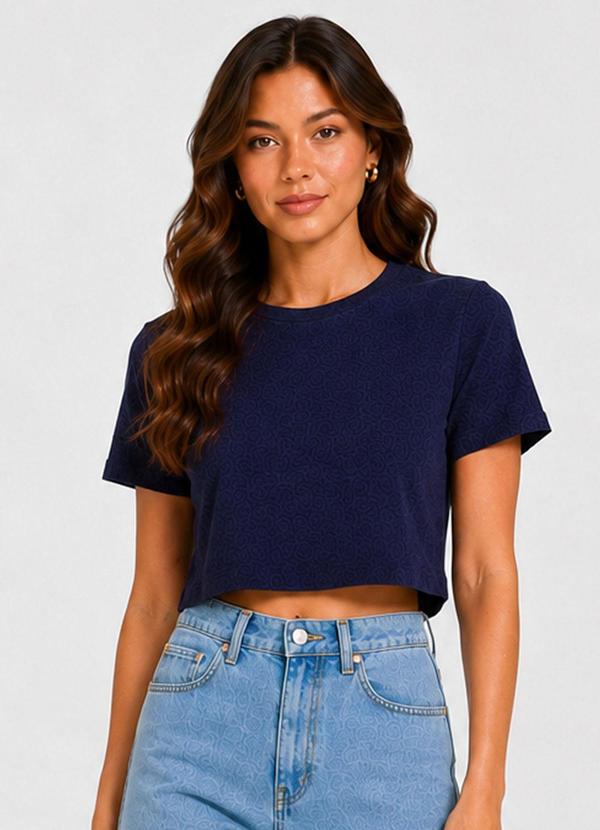 Blusa Feminina em Malha Tapirus Azul