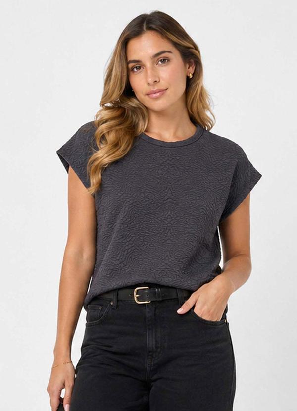 Blusa Feminina em Malha Tapirus Cinza