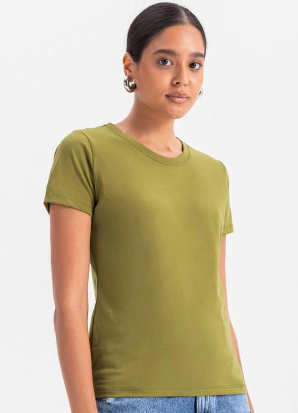 Blusa Feminina em Malha  Verde