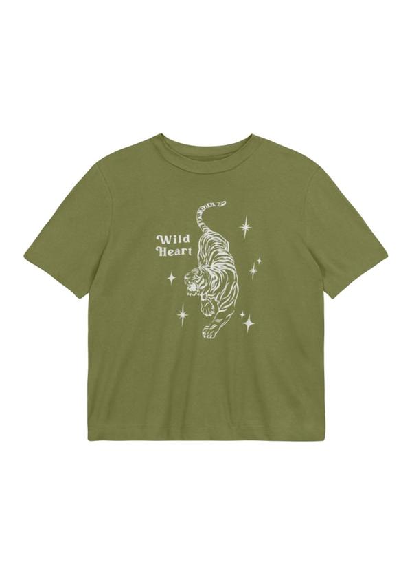 Blusa Feminina em Meia Malha Verde