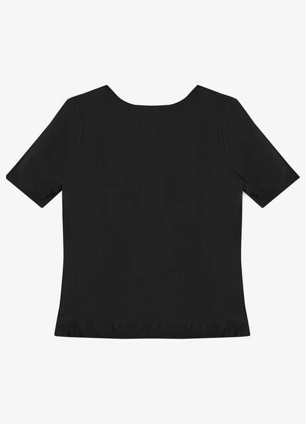 Blusa Feminina em Poliamida Preto