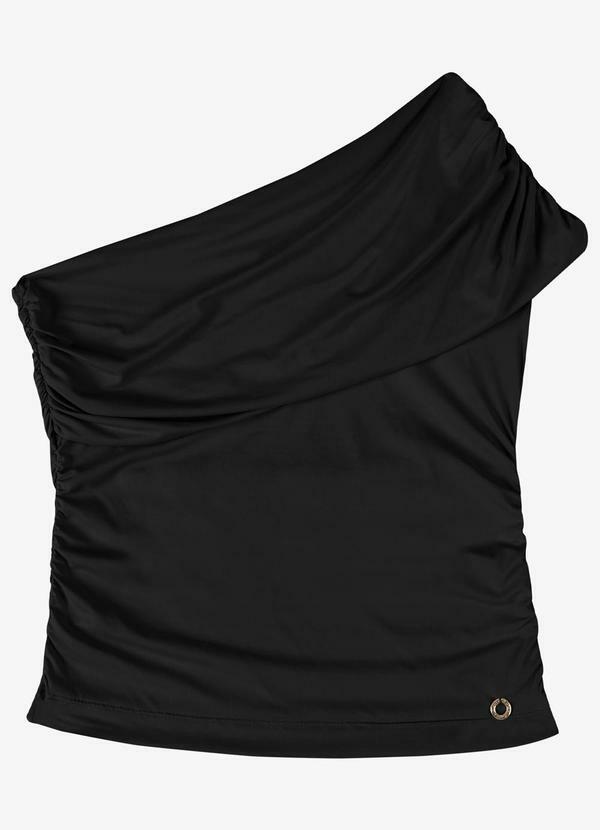 Blusa Feminina em Poliamida Preto