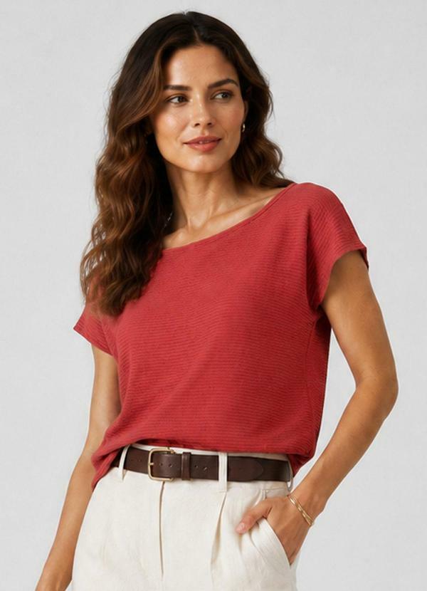 Blusa Feminina em Tecido Classic Marrom