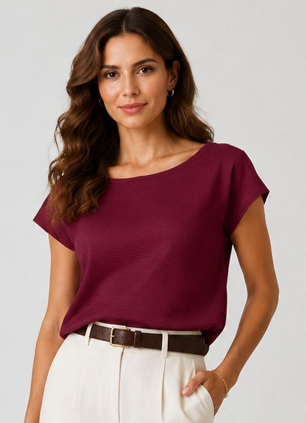 Blusa Feminina em Tecido Classic Vermelho