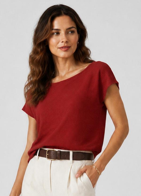 Blusa Feminina em Tecido Classic Vermelho