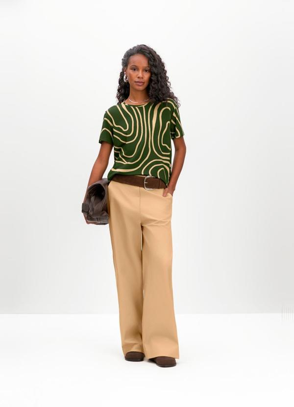 Blusa Feminina em Viscolycra Verde